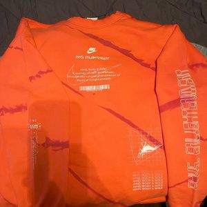 Orange Nike Sweatshirt
